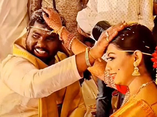 Viva Harsha Marriage Pics